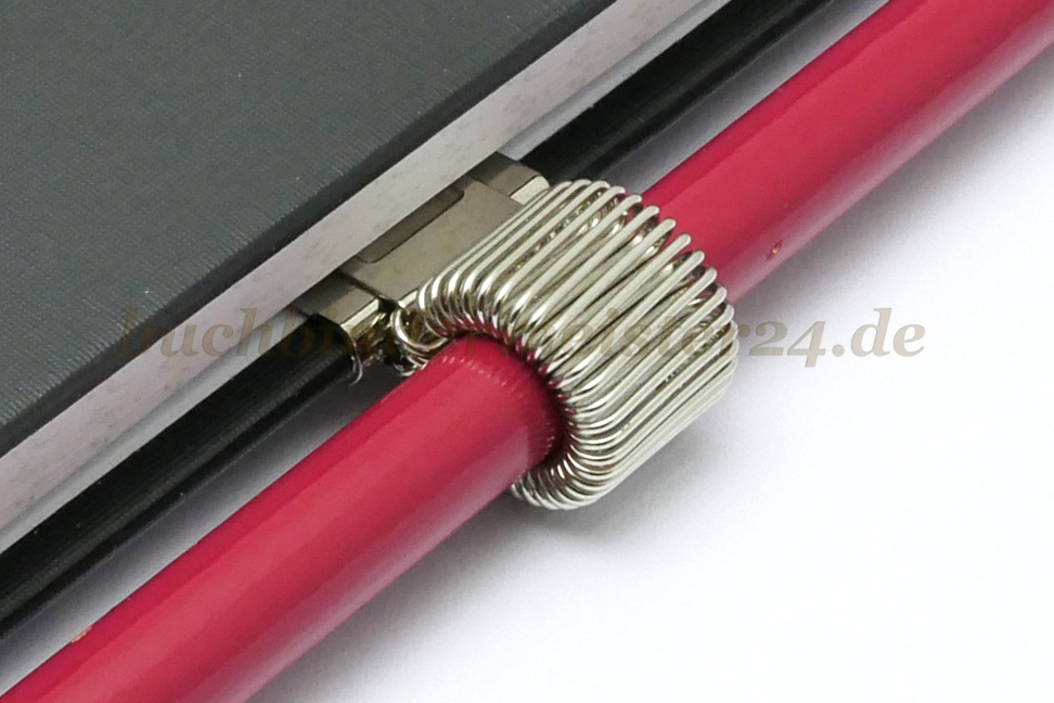 Stifthalter Clips mit verstellbarer Federschlaufe Stift Marker Clip Halter  für Klemmbrett, Notebook, Tagebuch (3) : : Bürobedarf &  Schreibwaren