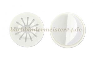 CD-Halter<br>30 mm Durchmesser<br>weiss