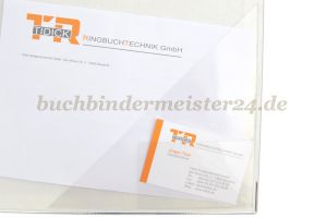 Dreiecktasche mit aufgeschweißter<br>Visitenkartentasche,rechts