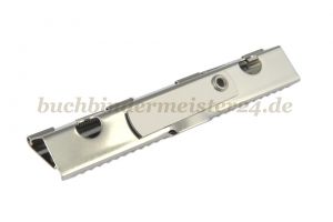 Board clips<br>nickel plated<br>100 mm width<br>with lever
