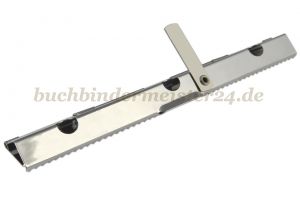 Board clips<br>nickel plated<br>185 mm width<br>with lever