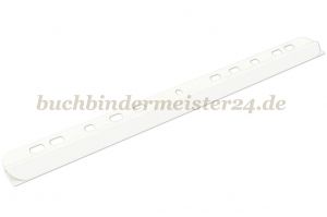 Slide binders, with fastener<br>297 mm, Capacity 5-6 mm<br>white