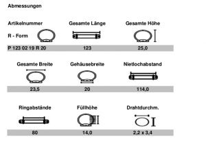 Ringbuchmechaniken<br>14 mm Füllhöhe