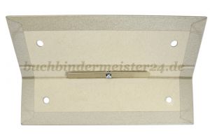 Kollektionshaken mit<br>Flachkopf, 70 mm hoch<br>vermessingt