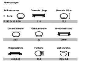 Ringbuchmechaniken<br>14 mm Füllhöhe
