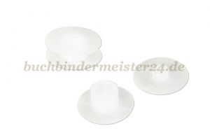 Kunststoff-Drucknieten<br>2,5 mm Fassung<br>transparent