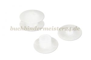 Kunststoff-Drucknieten<br>3,5 mm Fassung<br>transparent