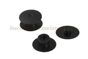 Kunststoff-Drucknieten<br>3,5 mm Fassung<br>schwarz
