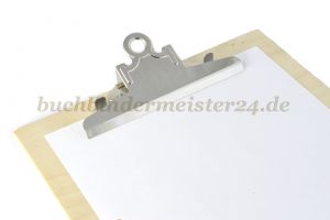 Papierklemmer Nostalgie<br>152 mm breit<br>vernickelt