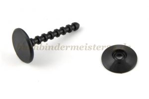 Bindestifte für Musterkollektionen<br>45 mm lang<br>schwarz