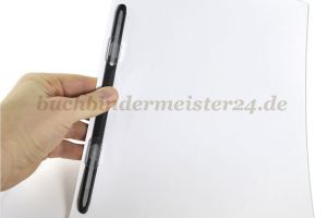 Plastic paper fasteners<br>transparent