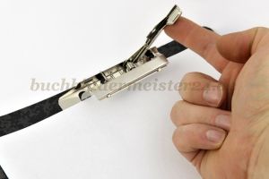 Clamp mechanisms with lever<br>for unperforated paper<br>100x30