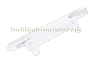 Heftmechaniken<br>weiss<br>150 x 16 mm<br>mit Abheftvorrichtung