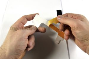 Abheftvorrichtungen<br>selbstklebend<br>schwarz