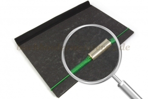 Gummiband zum Ring<br> 410 mm Schnittlänge<br>grün