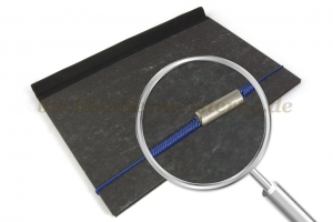 Elastics closed to loop<br>410 mm cutting length<br>dark blue