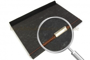 Gummiband zum Ring<br> 410 mm Schnittlänge<br>braun