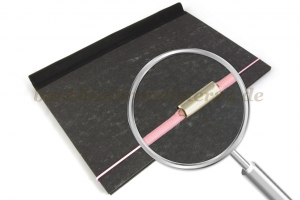 Gummiband zum Ring<br> 580 mm Schnittlänge<br>rosa