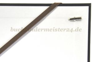 Flachgummi<br>mit 2 Splinten<br>300 mm, braun