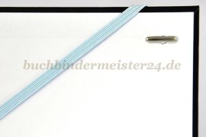 Flachgummi<br>mit 2 Splinten<br>330 mm, hellblau