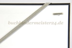 Flachgummi<br>mit 2 Splinten<br>330 mm, grau