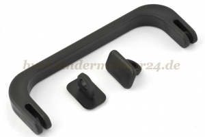 Case handles, black<br>118 mm total length