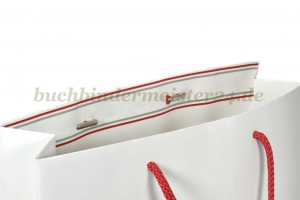 Handle rope, wine red<br>200 mm total length