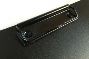 Tubular rivets<br>black laquered<br>3.8 X 7 X 6 mm