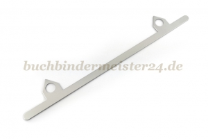 Broschüreneinhänger<br>aus Metall<br>vernickelt