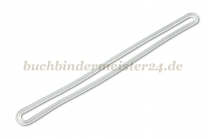 Flexible luggage loops<br>for tags<br>225 mm, transparent