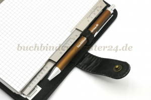 Stifthalter aus Metall<br>selbstklebend, schwarz