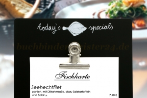 Briefklemmer<br>50 mm breit<br>vernickelt