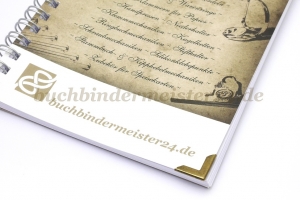 Buchecken, Antik verm.<br>13 mm Schenkel<br>1,5 mm Fassung