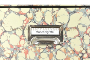 Handles with label holder<br>65x31mm<br>for labels 46x25 mm