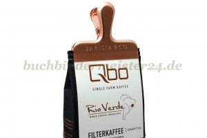 Papierklemmer<br>75 mm breit<br>Edelstahl verkupfert