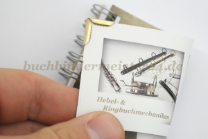 Buchecken, passiviert<br>13 mm Schenkel<br>1,5 mm Fassung