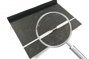 Flachgummi zum Ring<br>580 mm Schnittlänge<br>weiss