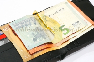 Dollarclip<br>85 mm high<br>gold coloured
