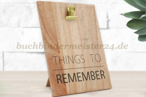 Mini Briefklemmer<br>21 mm breit<br>vermessingt