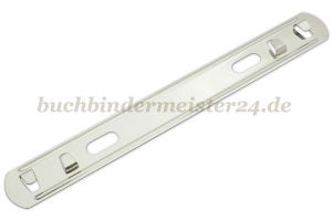Hakendeckleisten<br>für Spiralfedern<br>165 mm lang<br>verzinnt