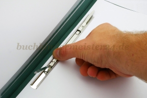 Schieberdeckleisten<br>200 mm lang<br>mit Heftzunge<br>verzinnt