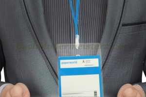 Lanyards<br>450 mm closed length<br>blue