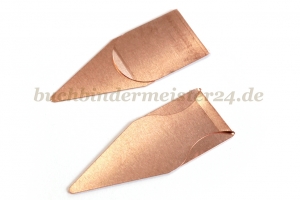 Bookdarts made of copper