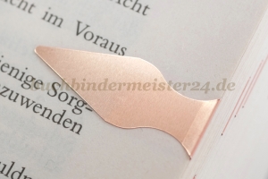 Bookdarts made of copper