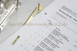 Genius-clamp<br>filing strips<br>gold colored