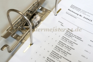 Genius-clamp<br>filing strips<br>gold colored