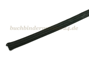 Flachgummi, schwarz<br>Zuschnitte 300 mm lang<br>5 mm breit