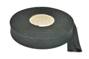 Schrägband, schwarz<br>20 mm breit<br>20 Meter auf Spule