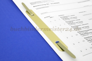 Stahldeckleisten<br>120 x 12 mm<br>goldlackiert