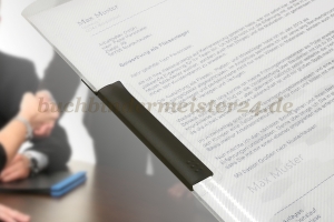 Wing clamp<br>for clip folder<br>115 mm long<br>black